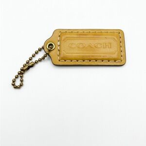 Coach Leather Tag Hang Tag